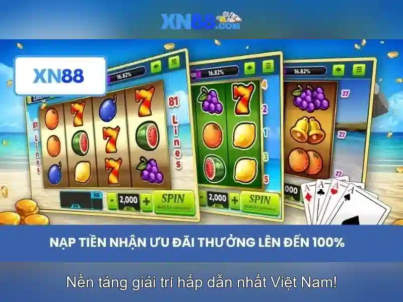 Các thể loại trò chơi có tại xn88